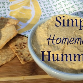 Simple Homemade Hummus