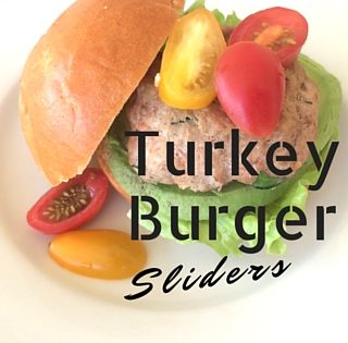 Turkey Burger Sliders - tasty, healthy little burgers that you can grill or cook on a pan, and will leave your whole family happy!