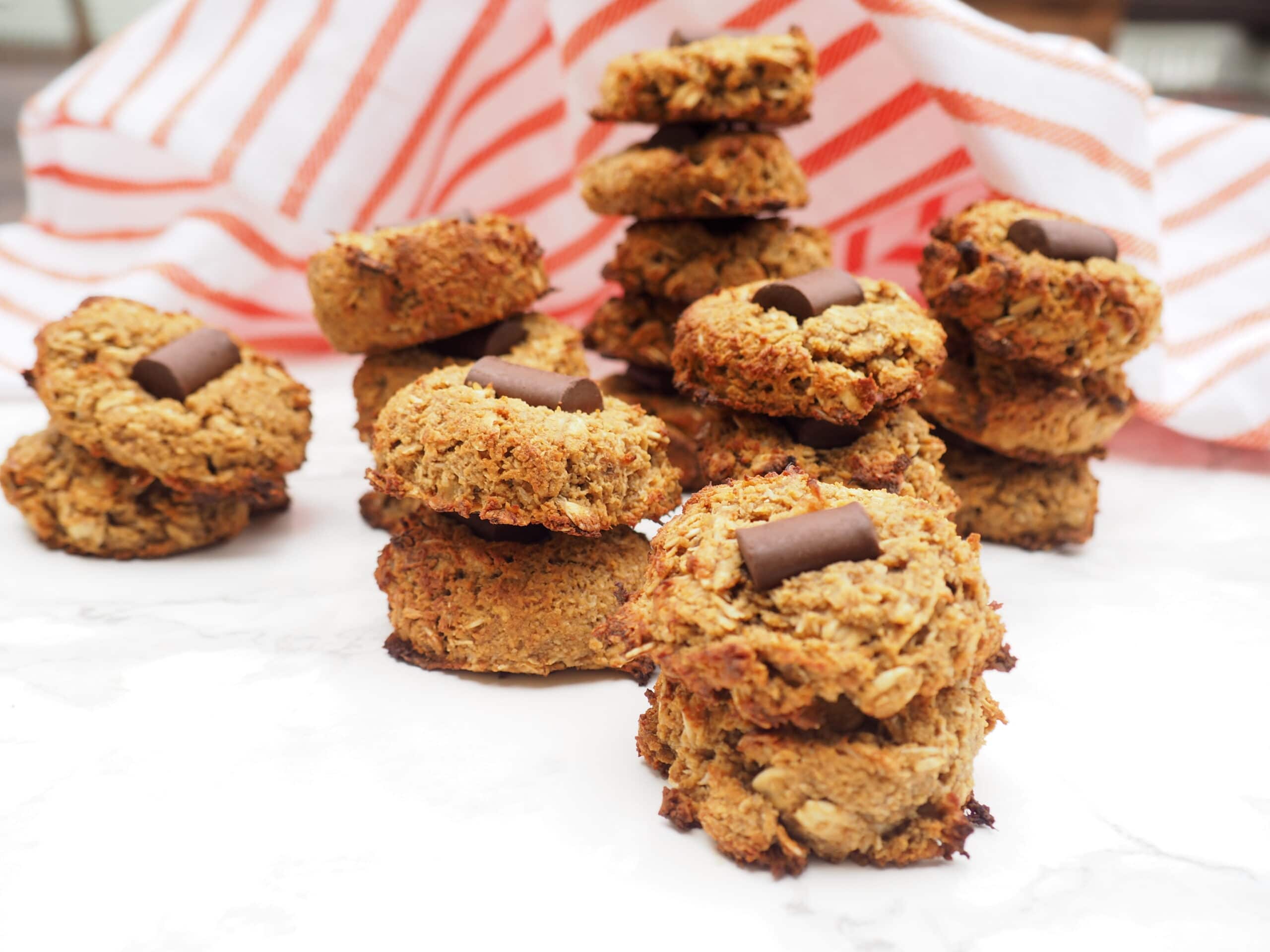 Ginger Molasses Banana Breakfast Cookies Hälsa Nutrition