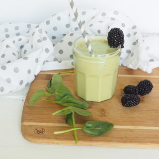 This green smoothie features greens, flax, chia, and squash! It;s a great way to boost your daily intake of greens and fiber or to reset after a day or weekend of overindulging. Vegan, gluten-free, and high-fiber. From halsanutrition.com
