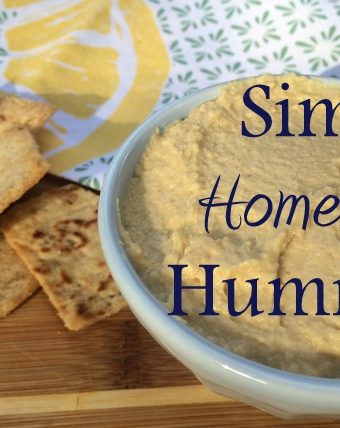 Simple Homemade Hummus