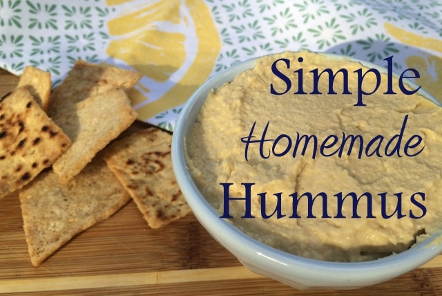Simple Homemade Hummus