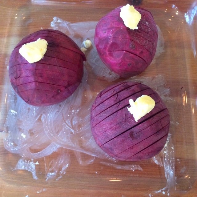 hasselback beets 