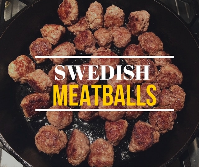 Swedish Meatballs: a gluten-free, delicious, kid-approved meatball recipe that you will make again and again