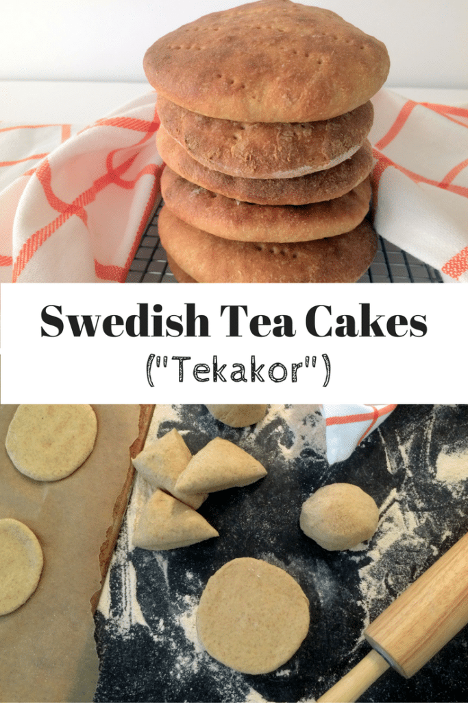 These Swedish Tea Cakes, known as "tekakor" in Sweden, are a simple to make flat bread bun. Delicious served warm in the classic Swedish style with a little butter and cheese or used as Sandwich bread for any of your favorite fillings. 