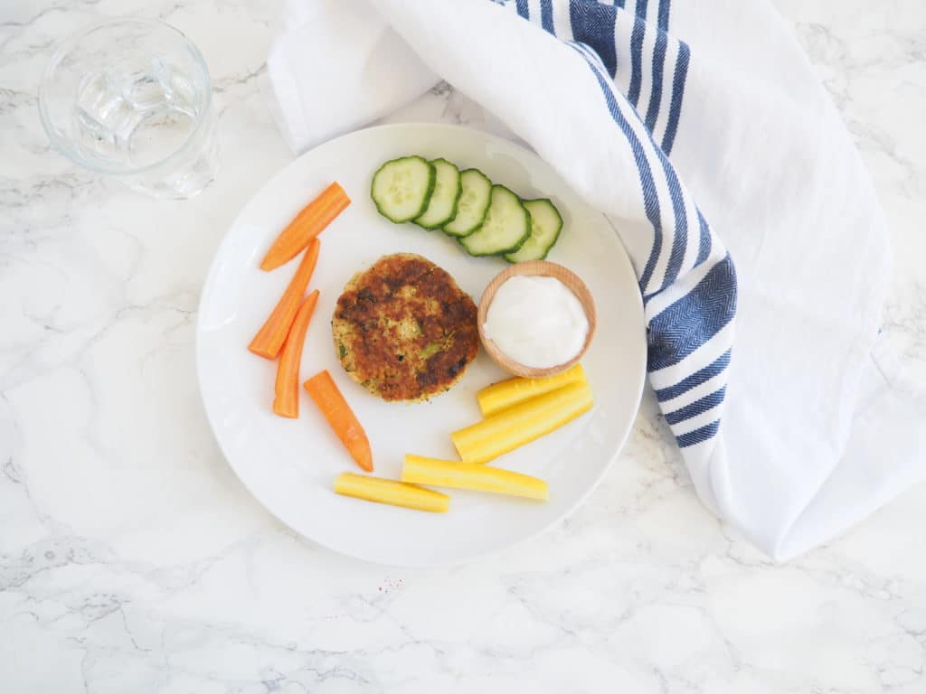 These broccoli quinoa fritters are a great way to make use of your leftovers and get some extra greens into your kids! Gluten-free, dairy-free, nut-free, and vegetarian. From halsanutrition.com.