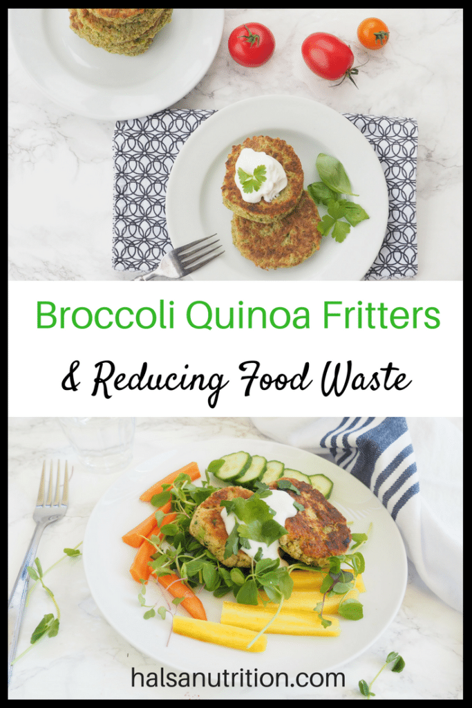 These broccoli quinoa fritters are a great way to make use of your leftovers and get some extra greens into your kids! Gluten-free, dairy-free, nut-free, and vegetarian. From halsanutrition.com.
