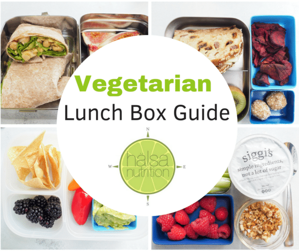 Vegetarian Lunch Box Guide - Hälsa Nutrition