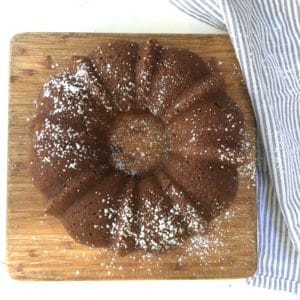 This dairy-free spelt pumpkin bread is delicious! Made with extra-virgin olive and sweetened with maple syrup, it's a wholesome whole grain treat you can feel good about serving your family! Plus how fun is to use a bundt pan? From halsanutrition.com
