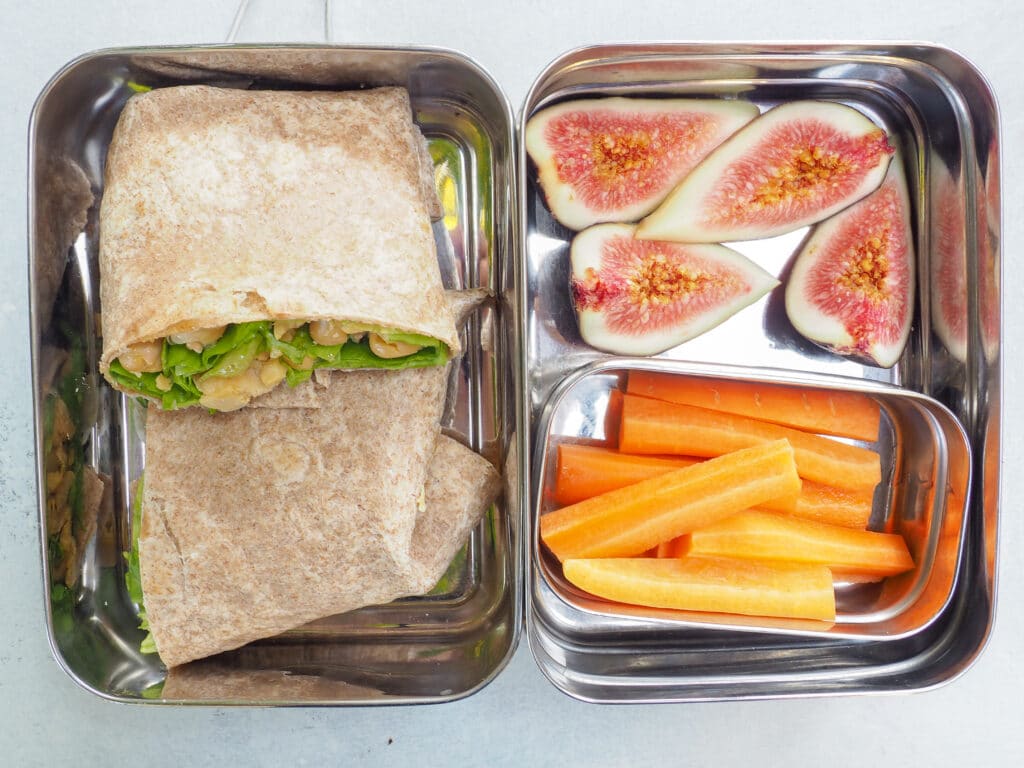 vegetarian lunchbox idea