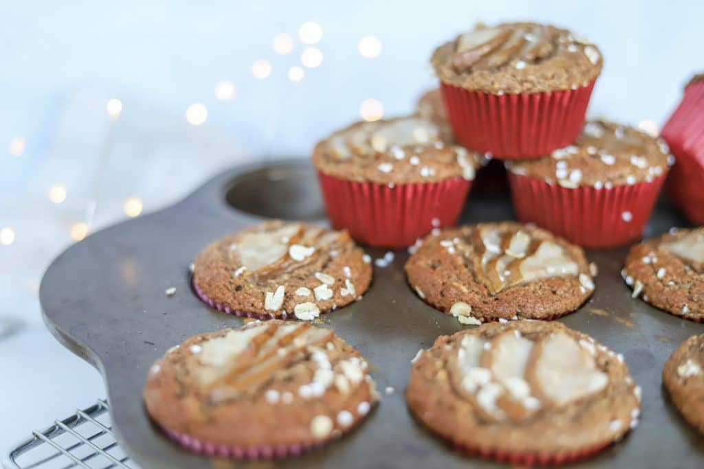 photo of gingerbread muffins