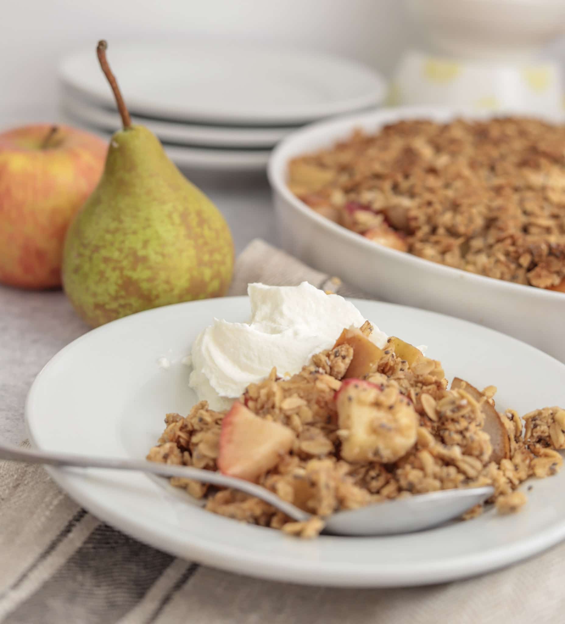 apple pear crisp