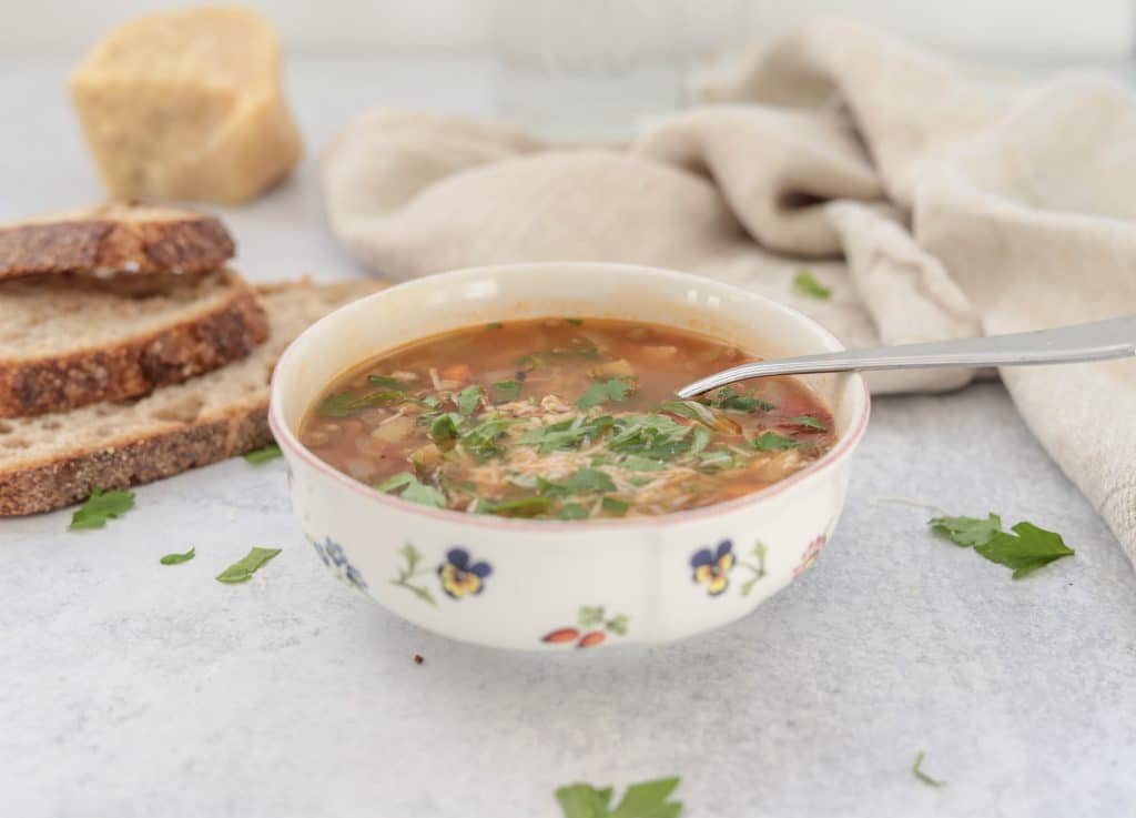 lentil soup with fennel image