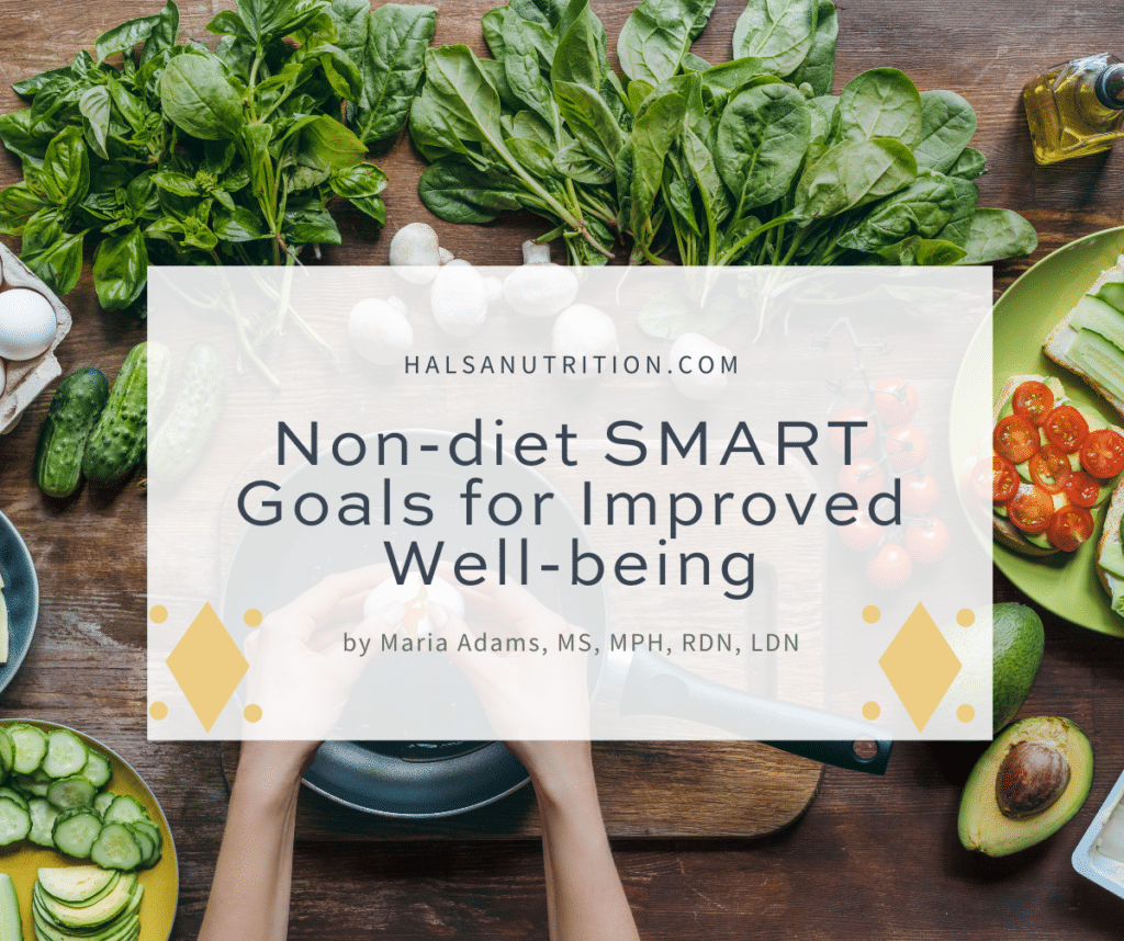 Non-diet SMART Goals for Improved Well-being - Hälsa Nutrition